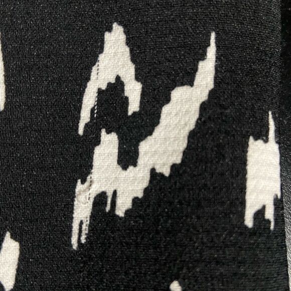 Rachel Zoe Black White Frances Drop Waist Zip around Shift Dress Size 2 - Picture 4 of 7